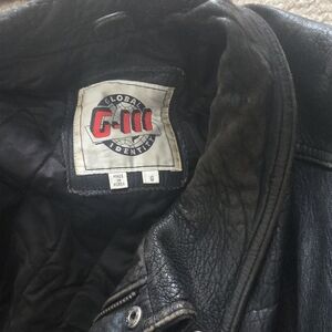 Men's Black Leather Jacket